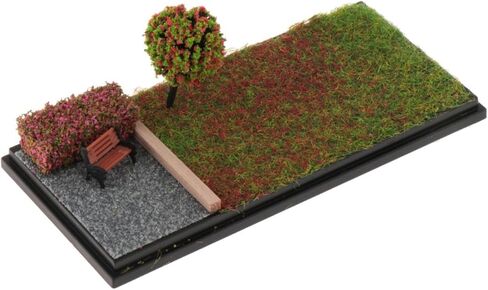 1/64 Diecast Car Showcase Box for Displaying Wheels in A Parking Environment, Spring Scene in Saudi Arabia