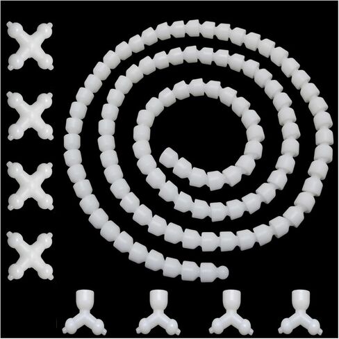 XGNG 1 مجموعة الأبيض Pastic لعبة الهيكل العظمي 9.5 مللي متر دمية الكرة المقبس مشترك لإعداد العينات الحيوانات المحشوة Crafts بها بنفسك الحرف in Kuwait