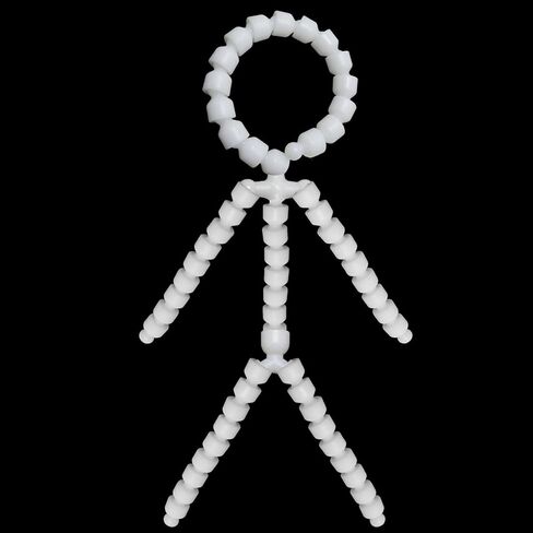 XGNG 1 مجموعة الأبيض Pastic لعبة الهيكل العظمي 9.5 مللي متر دمية الكرة المقبس مشترك لإعداد العينات الحيوانات المحشوة Crafts بها بنفسك الحرف in Kuwait