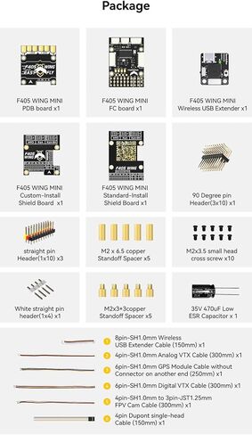 F405 Wing MINI Fixed Wing Flight Controller Support INAV Ardupilot VTOL for RC Airplane in Saudi Arabia