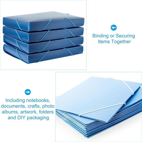 PATIKIL 6 Inch Elastic Barbed Cord, 50 Pcs 2mm Loop Stretch Round String with Metal Barb Fasteners for Hats Masks Menus Crafting Book, Brown (16.5cm) in Kuwait