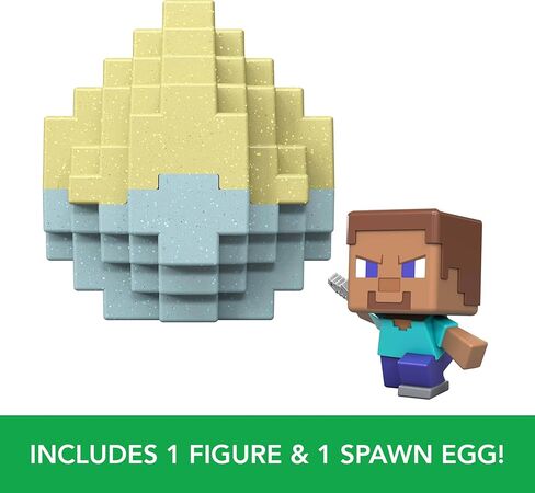 Mattel Minecraft Mini Mode Spawn Egg with Surprise Mini Figure Inspired A Minecraft Movie for Kids, Collectors & Fans (Characters May Vary) in Saudi Arabia