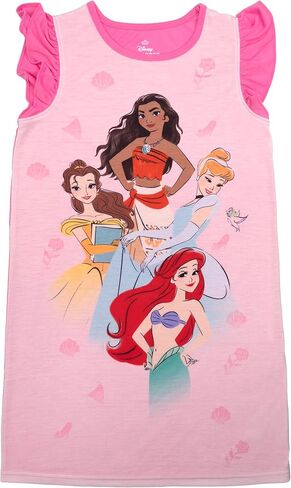 Disney Girls Little Pajama Set, Aqua/Coral, Size 3T in Kuwait