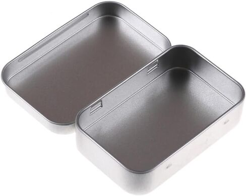95 * 60 * 20mm Metal Flip-Top Storage Box, Mini Portable Storage Box with Lid, Suitable for Coins Candy Keys, Home Organization in Saudi Arabia