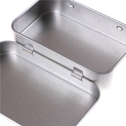 95 * 60 * 20mm Metal Flip-Top Storage Box, Mini Portable Storage Box with Lid, Suitable for Coins Candy Keys, Home Organization in Saudi Arabia