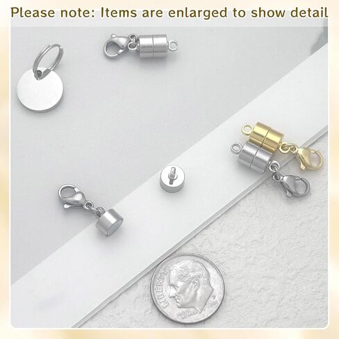 Necklace Clasp with Lobster Clasp 18K Gold and Silver Jewelry Clasps for Necklaces Extender Bracelet Clasps and Closures in Saudi Arabia