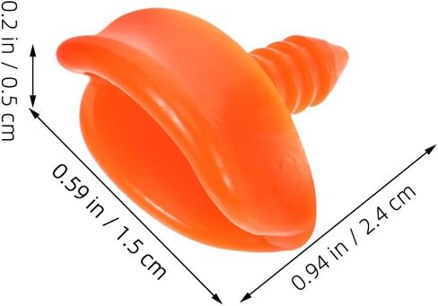 DOITOOL Duck Mouth with Gasket for DIY Stuffed Animal Accessories 20Pcs Little Yellow Duck Beak for Doll Making Puppet Crafting Replacement Parts in Saudi Arabia