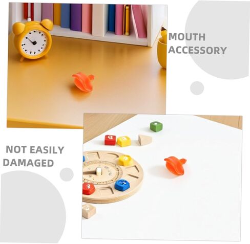 DOITOOL Duck Mouth with Gasket for DIY Stuffed Animal Accessories 20Pcs Little Yellow Duck Beak for Doll Making Puppet Crafting Replacement Parts in Saudi Arabia