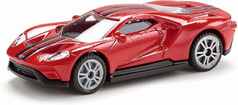 Siku 1526, Ford GT Classic Sports Car, Metal/Plastic, Red, Compatible with Other Models of The Same Scale in Saudi Arabia
