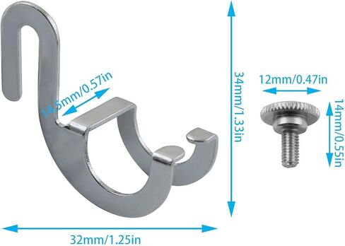 XGNG 3PCS Sewing Machine Finger Guard Silver Metal Flat Carriage Needle Protector Sewing Fingerboard Accessories in Saudi Arabia