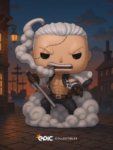 Pop Anime: قطعة واحدة - شخصية سموكر الحصرية من الفينيل متضمنة مع واقي صندوق متوافق مع Funko in Saudi Arabia