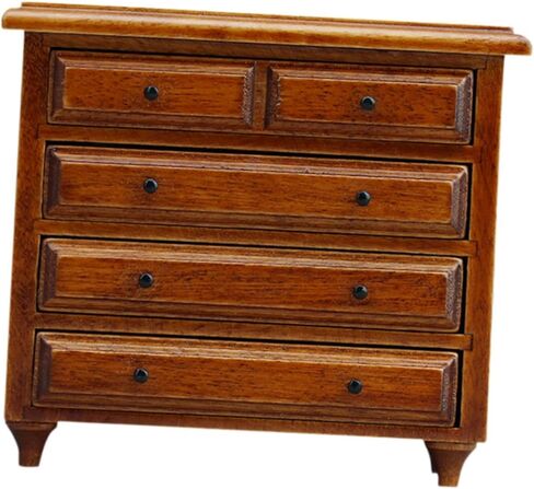 1/12 Dollhouse Cabinet Dollhouse Accessories,Wood,Showcase,Miniature Display Cabinet,for Bathroom Living Room Bedroom Hallway in Saudi Arabia