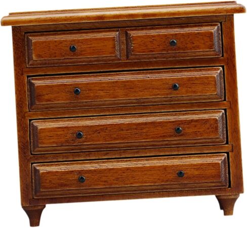 1/12 Dollhouse Cabinet Dollhouse Accessories,Wood,Showcase,Miniature Display Cabinet,for Bathroom Living Room Bedroom Hallway in Saudi Arabia