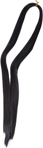 CHGCRAFT Doll Hair Wefts for Rerooting Doll Wigs Doll Hair Extensions for Doll Hair Making Doll DIY Making Accessories Figurine Wigs, Black in Saudi Arabia