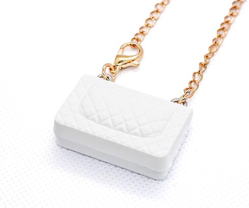 Bag Compatible with Labubu 17cm Dolls - Premium Handmade Doll Bag - Luxury Chic Style Set High-End Fashion Accessories (No Doll, Only a Bag) - White in Saudi Arabia