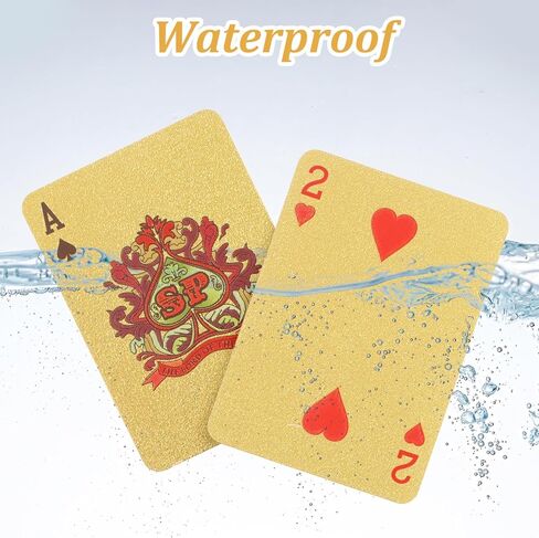 2 Decks Mini Deck of Cards Waterproof Mini Playing Cards 2.09in Miniature Poker Card Portable Card Games for Adults Party Favor Novelty Party Gift Christmas Halloween in Saudi Arabia