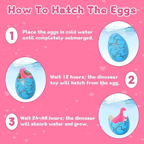 بطاقات عيد الحب من كريولبو لمدرسة الأطفال - 24 حزمة من هدايا عيد الحب للأطفال، مجموعات تفريخ بيض الديناصورات مع بطاقات عيد الحب، وتبادل الفصول الدراسية وهدايا الحفلات للبنين والبنات in Kuwait