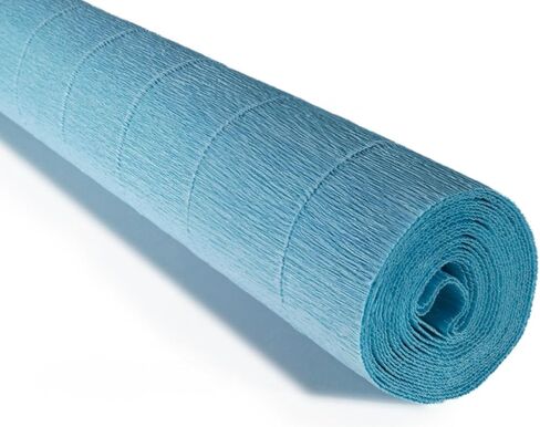Cartotecnica Rossi 140 جم، عرض 10 بوصة، 8.2 قدم، لفافة ورق كريب إيطالي طويلة لحفلات الزفاف، تزيين المهرجانات الكبيرة المختلفة (كريم أبيض (903)) in Kuwait