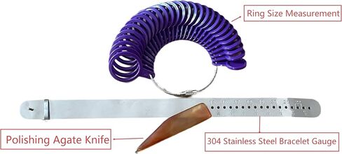 PTKTLAM 4-in-1 Jewelry Rolling Mill, Draw Round Square Flat Semicircle Wire, 1.6" 42mm Roller 1:5 Gear Ratio, Adjustable Thickness for Gold Silver Copper, DIY Jewelry Making Tool in Saudi Arabia