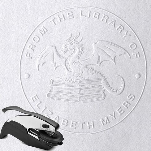 Reader Embosser Personalized Custom Gift Book Library Stamp Self Ex Libris in Saudi Arabia