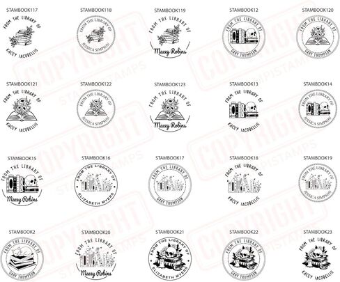 Reader Embosser Personalized Custom Gift Book Library Stamp Self Ex Libris in Saudi Arabia