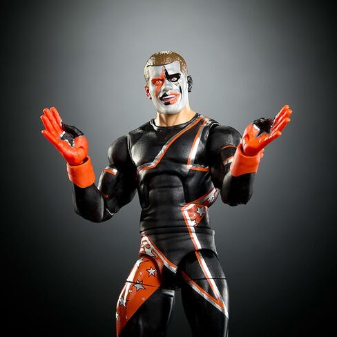 Mattel WWE Elite Collection Action Figure & Accessories, Premium Live Event Stardust Set, Wrestlemania with Sam Roberts Build-A-Figure Parts in Saudi Arabia