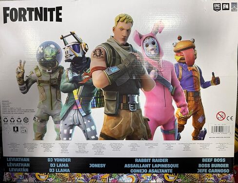 مجموعة شخصيات مجسمة من Fortnite مكونة من 5 قطع مع عناصر افتراضية، غلاف Deep Frost، Leviathan، DJ Yonder، Jonesy، Rabbit Raider، 15 قطعة، للأعمار من 8 سنوات فما فوق in Saudi Arabia