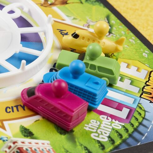 Hasbro Gaming The Game of Life Junior Board Game for Kids Ages 5 and Up,Game for 2-4 Players in Saudi Arabia