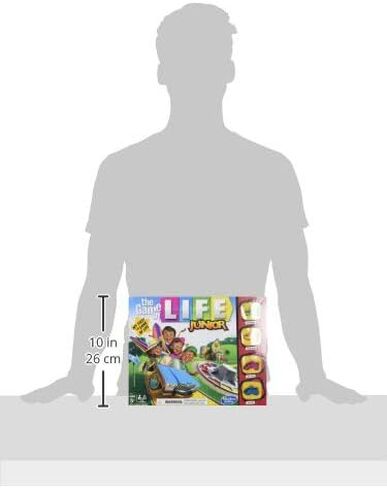 Hasbro Gaming The Game of Life Junior Board Game for Kids Ages 5 and Up,Game for 2-4 Players in Saudi Arabia