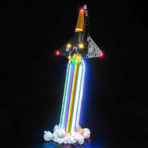 إضاءة LED متوافقة مع Lego Over The Moon 10391، مجموعة إضاءة متوافقة مع Lego 10391، تعطي إضاءة للنموذج، غير متضمنة مجموعة النموذج in Saudi Arabia