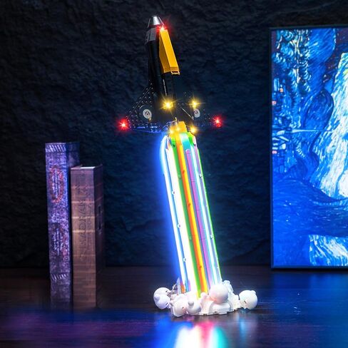 إضاءة LED متوافقة مع Lego Over The Moon 10391، مجموعة إضاءة متوافقة مع Lego 10391، تعطي إضاءة للنموذج، غير متضمنة مجموعة النموذج in Saudi Arabia