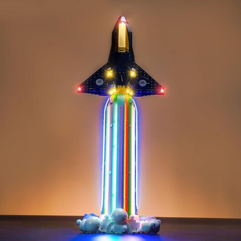 إضاءة LED متوافقة مع Lego Over The Moon 10391، مجموعة إضاءة متوافقة مع Lego 10391، تعطي إضاءة للنموذج، غير متضمنة مجموعة النموذج in Saudi Arabia