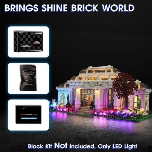 Vaodest LED Light for Lego 21353 Ideas Botanical Garden Building Blocks Model,Design and Configuration Compatible with Model 21353(Led Light Only, Not Building Block Kit) in Saudi Arabia