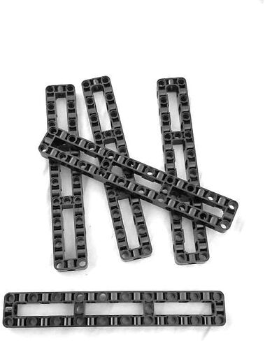 5 Pack MOC 67491 3x19 Technical Liftarm Beam Frame -Thick Construction Frame with Center Hole for DIY Car Building Toys in Saudi Arabia