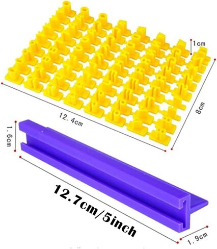 مجموعة طوابع الأبجدية مع عصا إسفنجية مطاطية صفراء للفخار الطيني - أدوات طين البوليمر، رموز أرقام الأبجدية الكبيرة، طوابع مزخرفة صغيرة بالضغط على الفوندان DIY in Kuwait