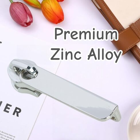 5 PCS Zipper Pull Replacement Zinc Alloy Zipper Pull Tab Repair Kit Puller Head Accessories for Suitcase with Combination Lock in Saudi Arabia