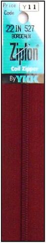 YKK Ziplon Coil Zipper 22" Bordeaux in Saudi Arabia