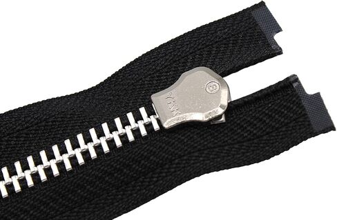 YKK® 19" Jacket Zipper (Special Custom) YKK #8 Extra Heavy Duty Aluminum Separating ~ Color Black (1 Zipper/Pack) in Saudi Arabia