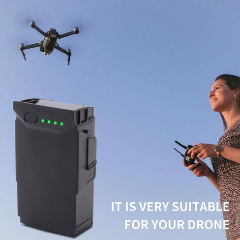 for Mavic Air Intelligent Flight Replacement Battery Compatible with DJI Mavic Air Drone, Upgraded Rechargeable Battery with 2375mAh 11.55V, Providing Up to 21 Minutes of Maximum Flight Time in Saudi Arabia