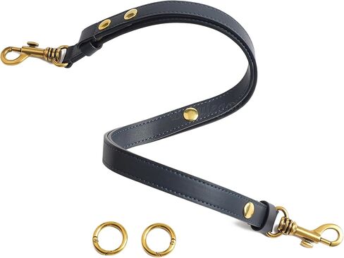 استبدال حزام المحفظة الكلاسيكي من BEAULEGAN - جلد من الألياف الدقيقة، طول 27-35-45 بوصة قابل للتعديل لليد/الكتف/حقيبة كروس in Kuwait