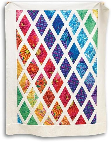 Quilt in a Day Diamond Party Quilt Pattern by Eleanor Burns in Saudi Arabia