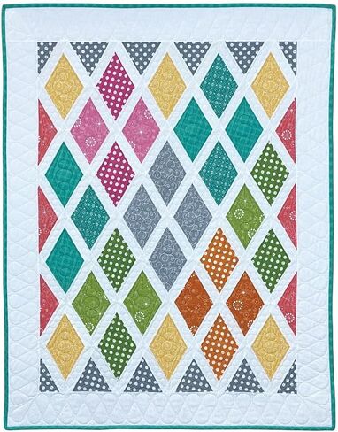 Quilt in a Day Diamond Party Quilt Pattern by Eleanor Burns in Saudi Arabia