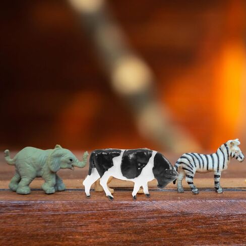 ألعاب بقرة ألبان للأطفال من تويفيان ديكور النباتات 20 قطعة من تماثيل البقرة البلاستيكية الصغيرة، تماثيل حيوانات المزرعة، تماثيل حيوانات المزرعة، تماثيل بقرة صغيرة، تماثيل بقرة بلاستيكية للأطفال، ديكور النباتات in Kuwait