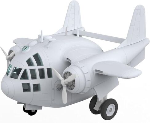 Freedom Model Kit, Compact Series, Taiwan Air Force C-119 Flying Box Car, Earth Camouflage, Plastic Model FRE162048 in Saudi Arabia