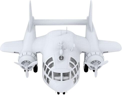 Freedom Model Kit, Compact Series, Taiwan Air Force C-119 Flying Box Car, Earth Camouflage, Plastic Model FRE162048 in Saudi Arabia
