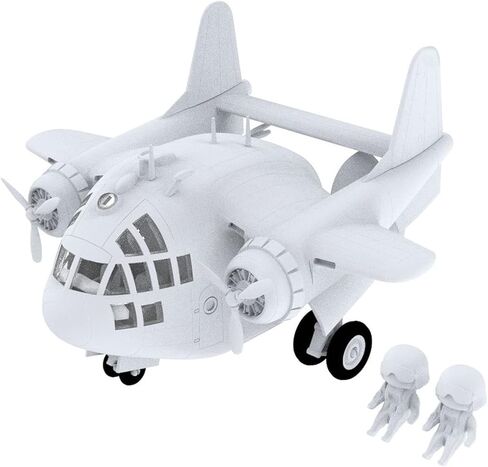 Freedom Model Kit, Compact Series, Taiwan Air Force C-119 Flying Box Car, Earth Camouflage, Plastic Model FRE162048 in Saudi Arabia