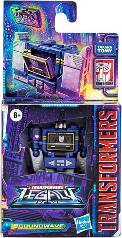 Transformers Generations Legacy Core Soundwave Action Figure, 3.5-inch, Robot Toys for Kids, Ages 8 and Up in Saudi Arabia
