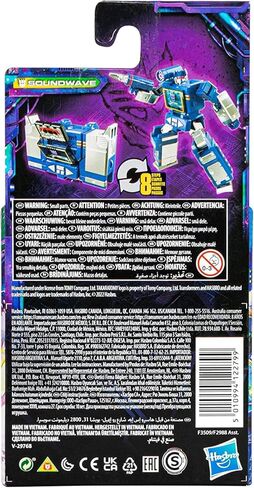 Transformers Generations Legacy Core Soundwave Action Figure, 3.5-inch, Robot Toys for Kids, Ages 8 and Up in Saudi Arabia