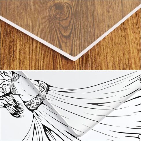 QWORK 12 x 14 Inch Gel Printing Plate 1/4 Thick Reusable Monoprinting Plate for Scrapbooking & Art Journaling – Clear Press Plate for Acrylic Paint, Fabric & Card Making Projects in Saudi Arabia