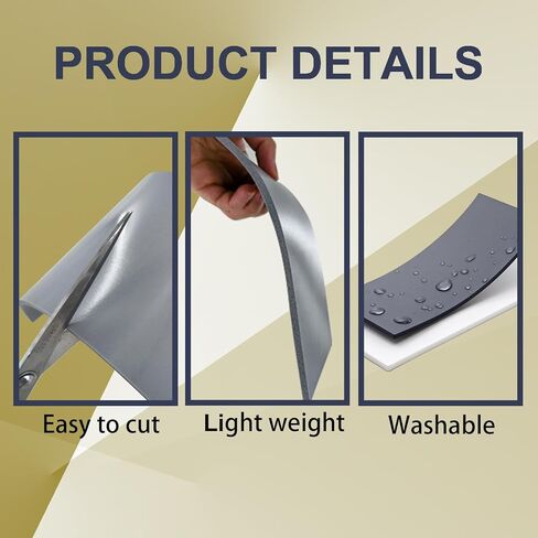 CREAWEA 4-Piece Heat Press Cover Pads, 5mm Thick Silicone Hat Press Mat Accessories Heat Resistant to 428°F, Sizes (7.87" x 3.35" & 6.50" x 2.60") for DIY, Small Business, Home Use in Saudi Arabia